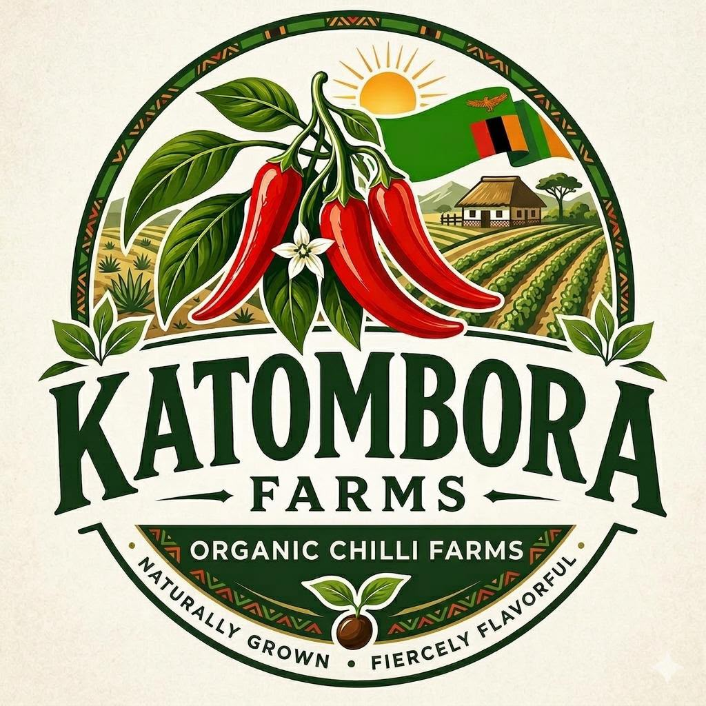 Katombora Farms organic chilli farms emblem